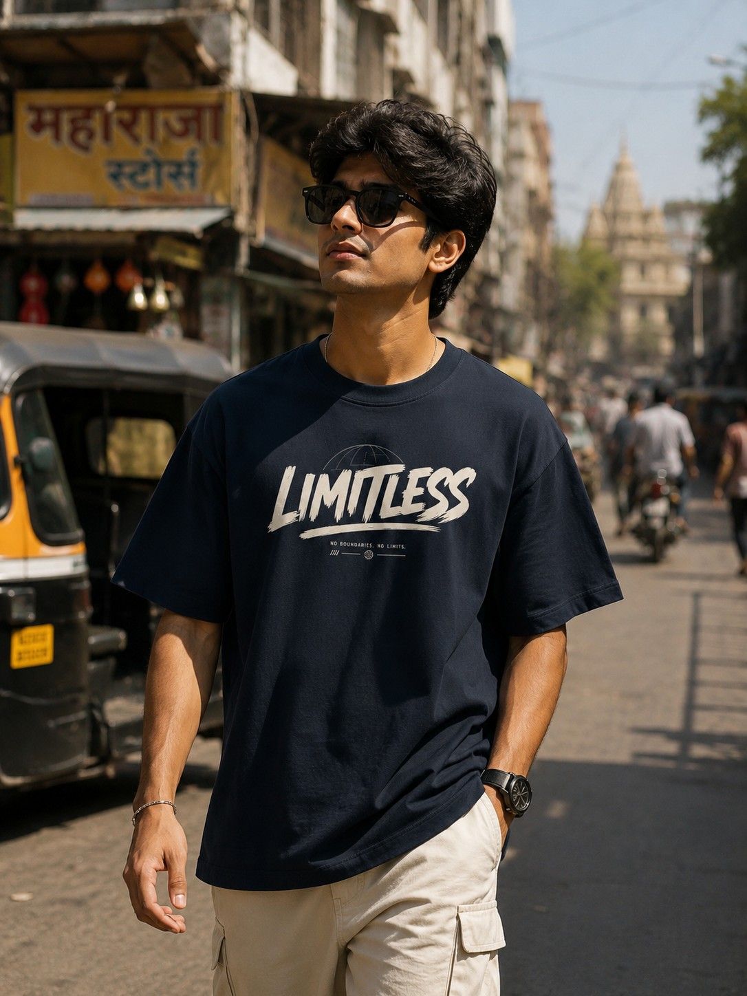 LIMITLESS Unisex Oversized T-Shirt