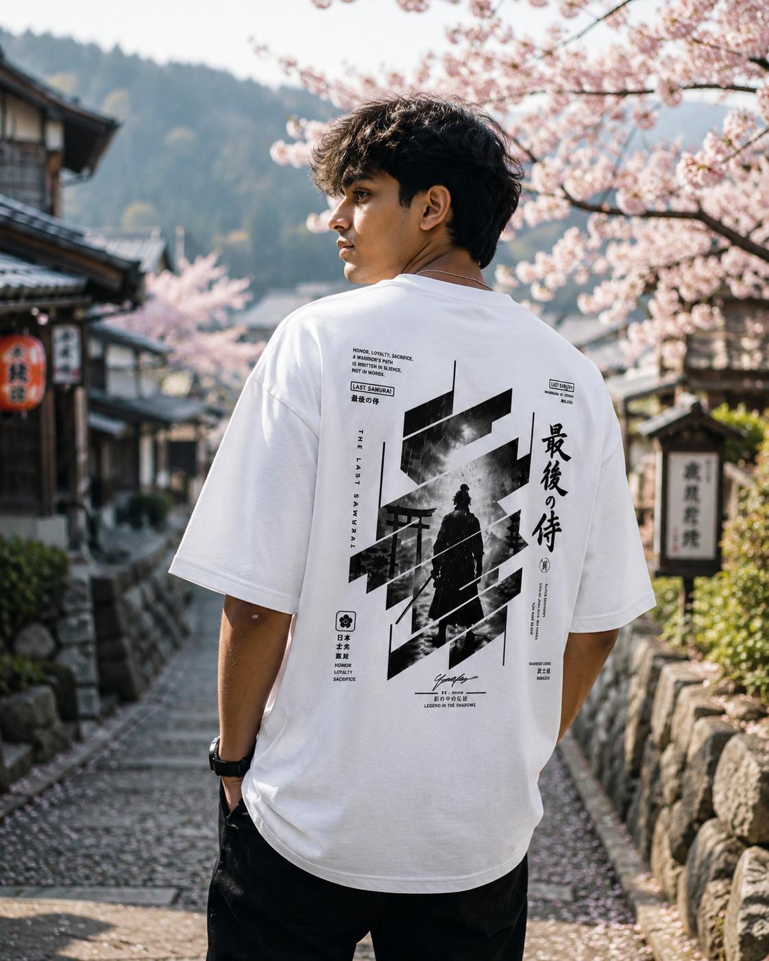 Last Samurai Unisex Oversized T-Shirt