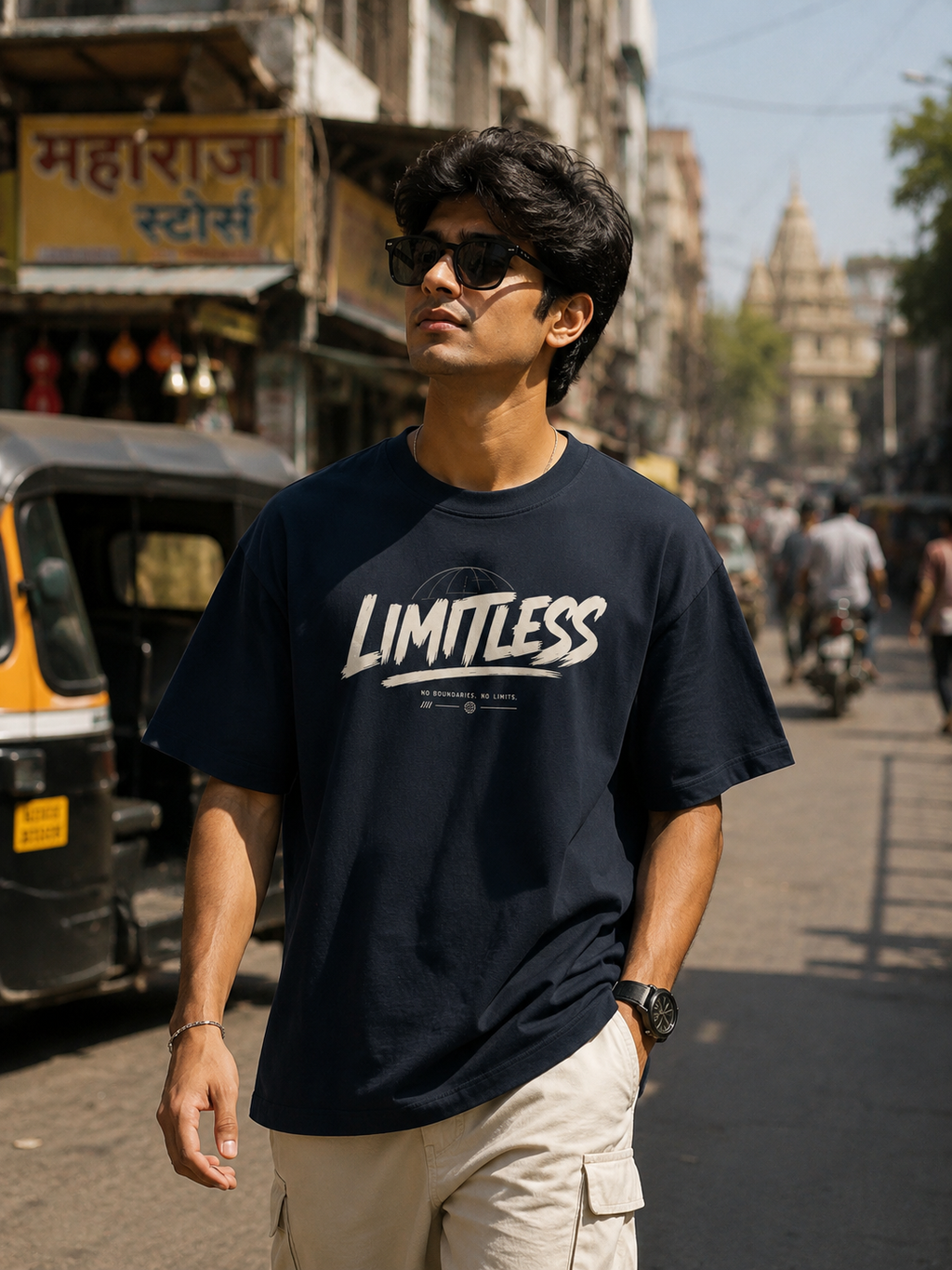 LIMITLESS Unisex Oversized T-Shirt