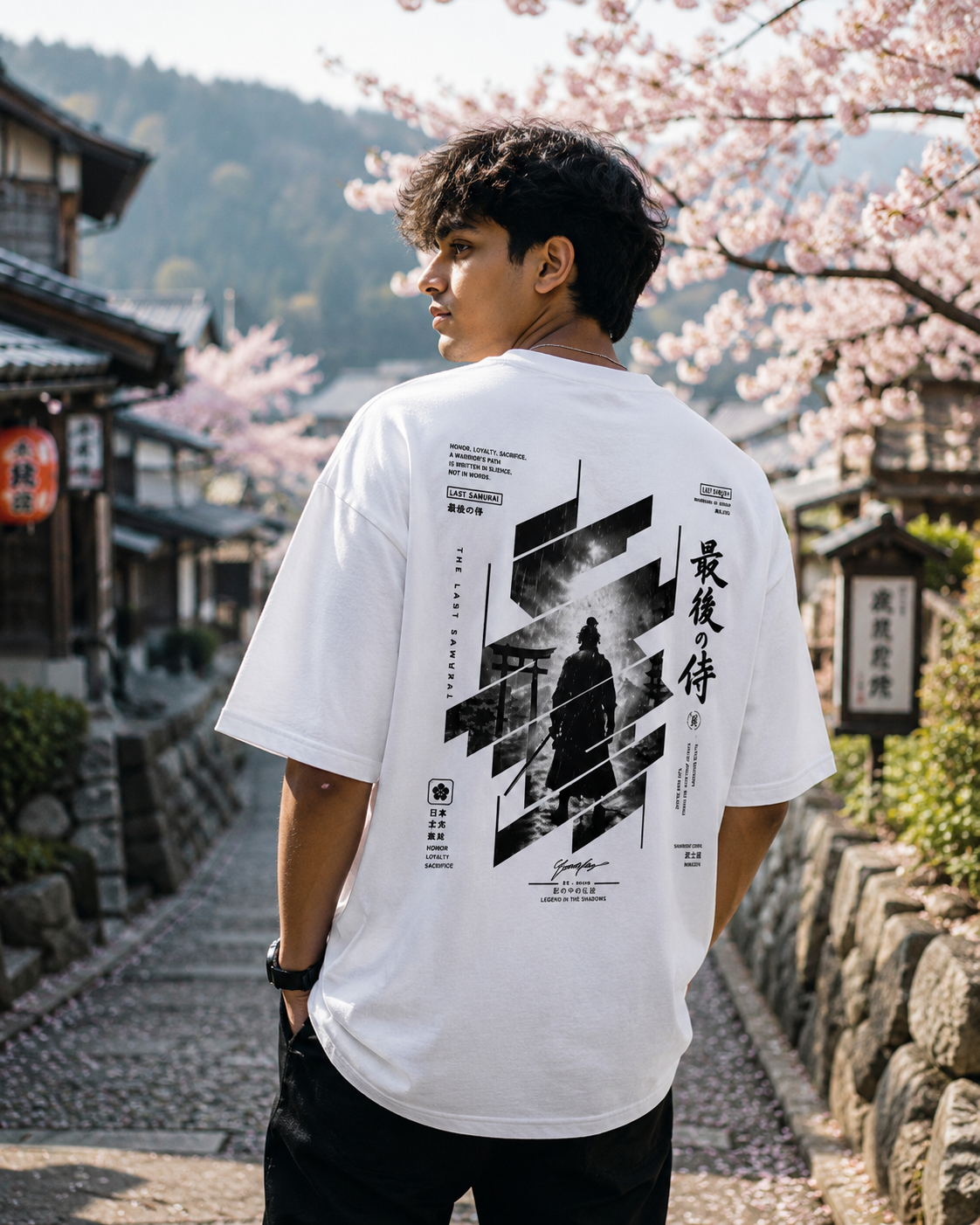 Last Samurai Unisex Oversized T-Shirt