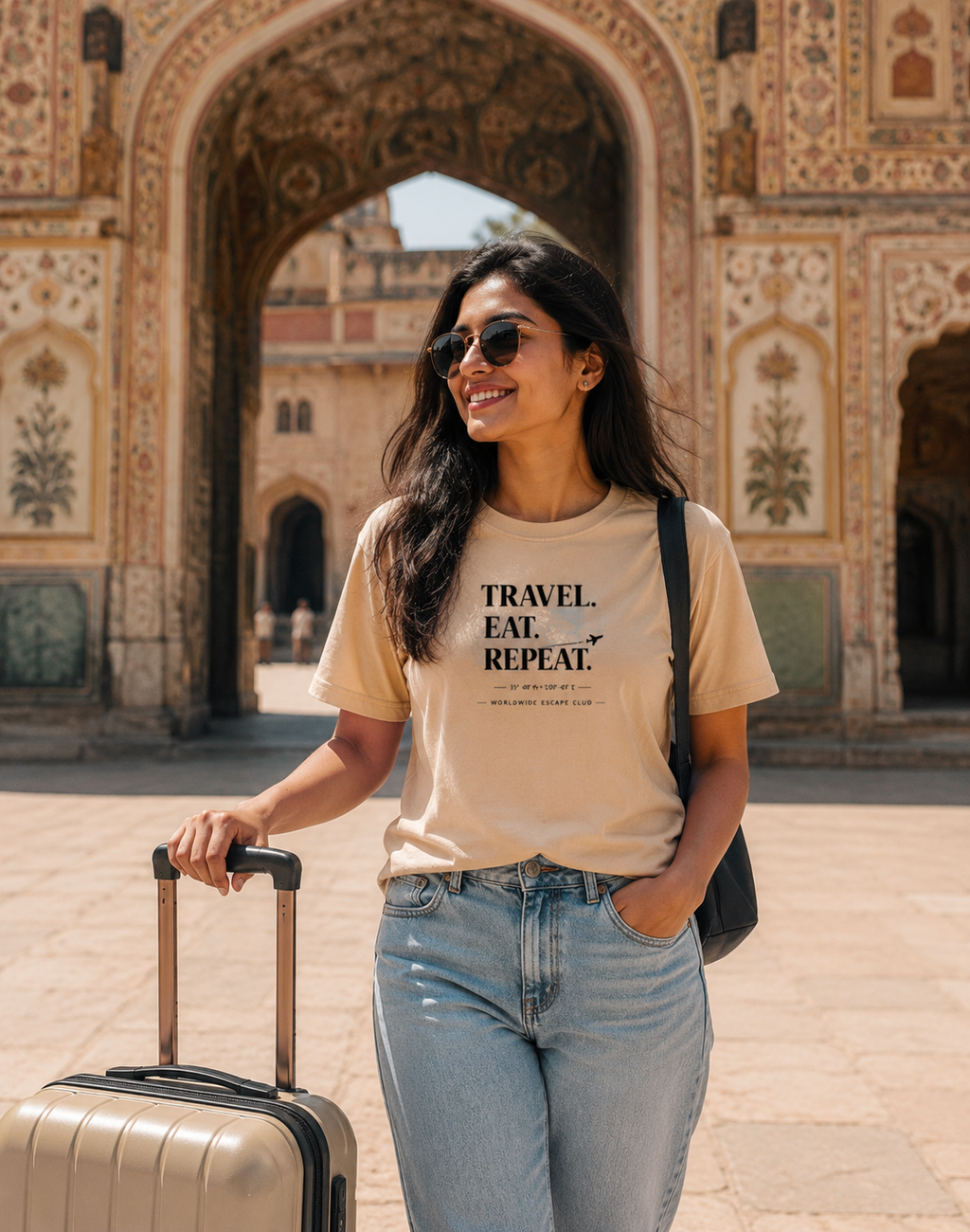 Travel.Eat.Repeat Unisex Classic T-Shirt